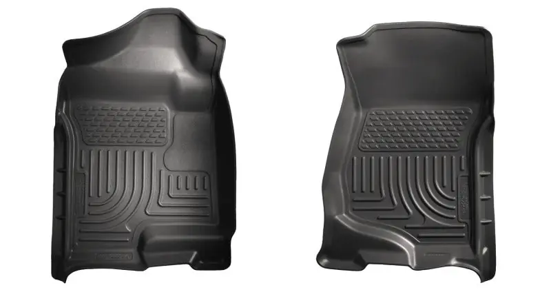 Husky Liners 07-14 Cadillac Escalade ESV/EXT Weatherbeater Black Front Floor Liners Money Back Guarantee