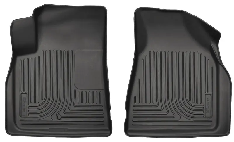 Husky Liners 09-14 Chevy Traverse/07-14 GMC Acadia Weatherbeater Black Front Floor Liners Certified