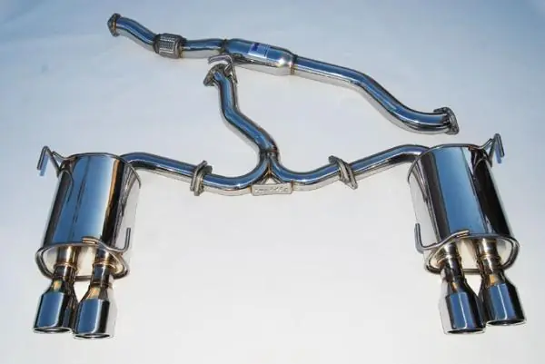Factory Price Invidia 11+ STI/WRX Sedan Only 76mm Q300 Stainless Steel Tip Cat-back Exhaust