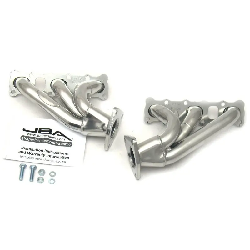 Instant Buy JBA 04-15 Nissan 4.0L V6 1-5/8in Primary Silver Ctd Cat4Ward Header