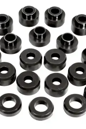 Prothane 97+ Jeep TJ Body Mount Kit - Black Bargain