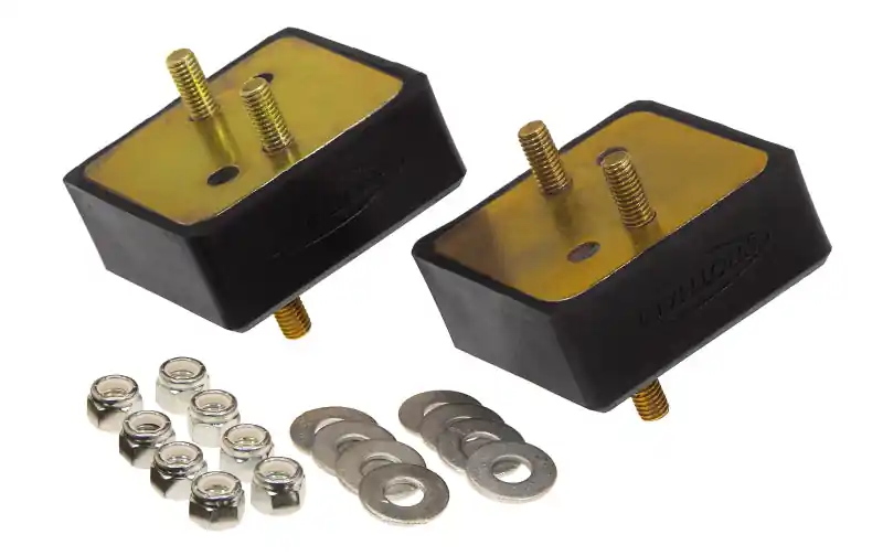 Hassle-Free Returns Prothane 67-92 Jeep V8 Motor Mounts - Black