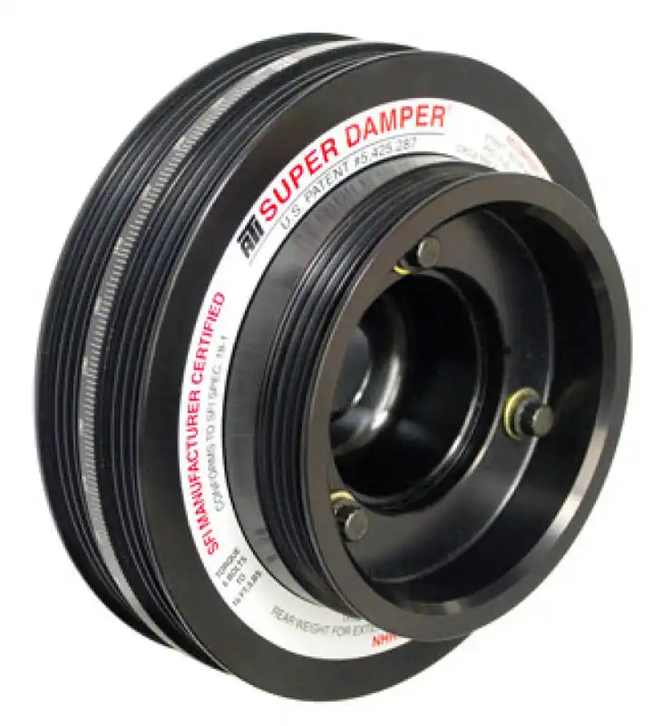 ATI Damper - 6.78in - Alum - 6/4 Grv - Nissan V6 350Z VQ35 - Street - 2 Ring Super Sale
