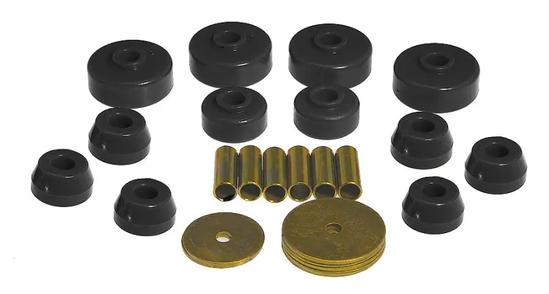 Express Delivery Prothane 79-88 Toyota Truck 4wd Body Mount Kit - Black