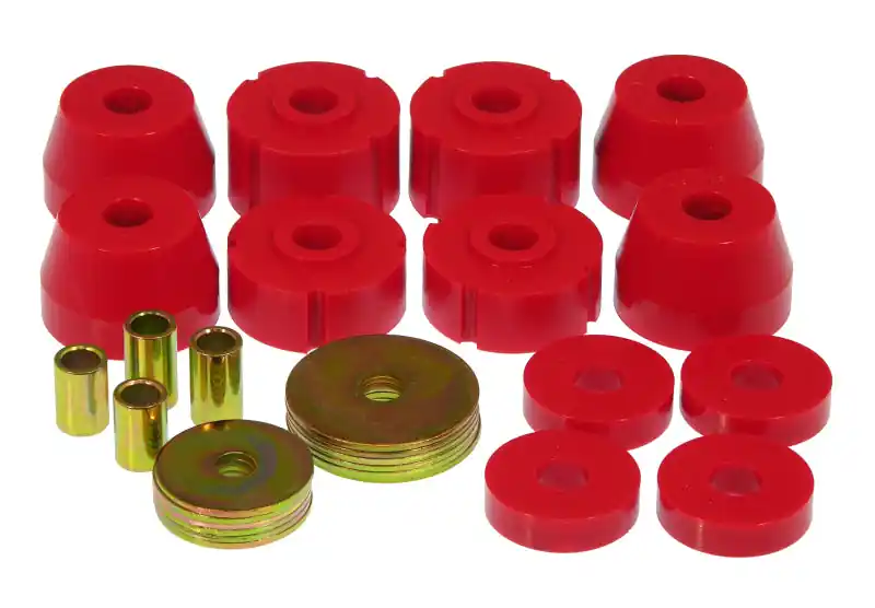 Seasonal Sale Prothane 72-85 Dodge Truck Body Mounts - Red