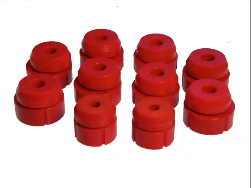 Free Delivery Prothane 80-96 Ford Bronco 2wd/4wd Body Mount - Red