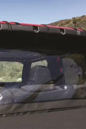 Rampage 2018-2019 Jeep Wrangler(JL) Unlimited Sport 4-Door Wind Breaker - Black Sale
