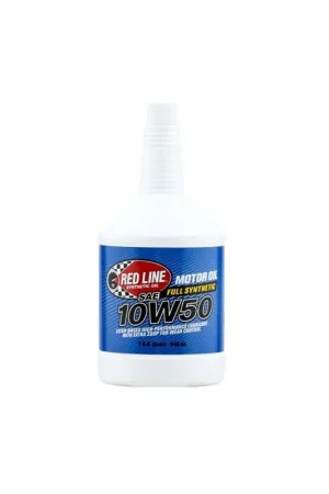 Trusted Brand Red Line 10W50 Motor Oil - Quart