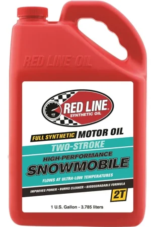 Grab Now Red Line Two-Cycle Snowmobile Oil - Gallon