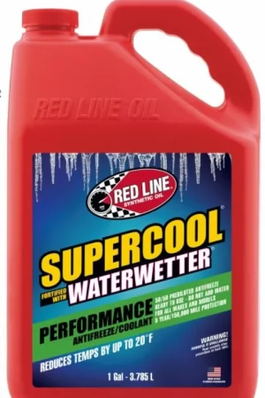 Red Line Supercool Coolant Performance 50/50 Mix - Gallon Direct From Manufacturer