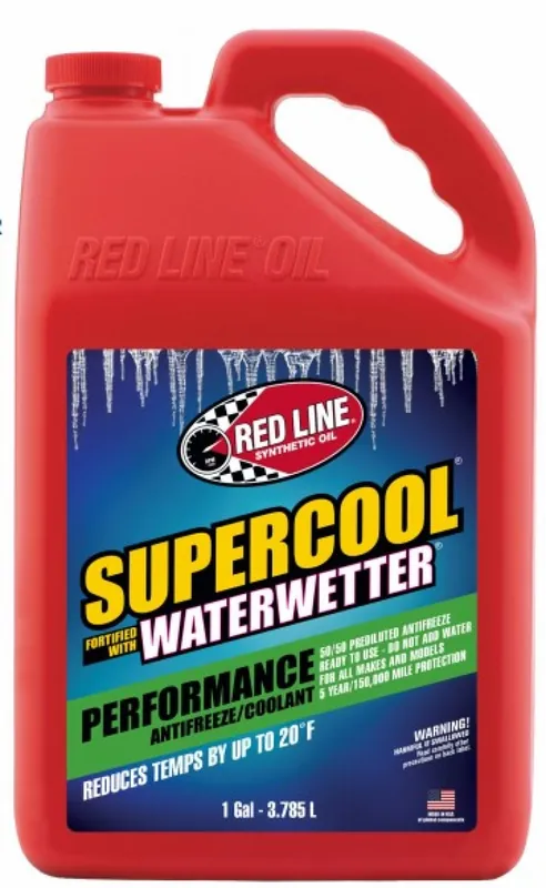 Red Line Supercool Coolant Performance 50/50 Mix - Gallon Direct From Manufacturer