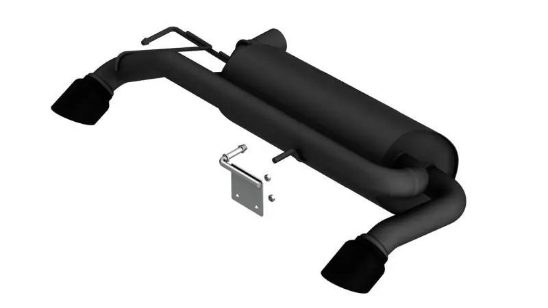 Borla 21-22 Ford Bronco 2.7L V6 4WD Touring Axle Back Exhaust w/ Black Coated Tips Modern