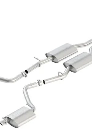 Borla 2015 Dodge Challenger 3.6L V6 S-TYPE Catback Exhaust No Tips Factory Valance Trending