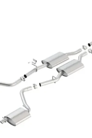 Borla 15-16 Dodge Charger 3.6L V6 S-Type Cat Back Exhaust (Uses Factory Valence) Latest