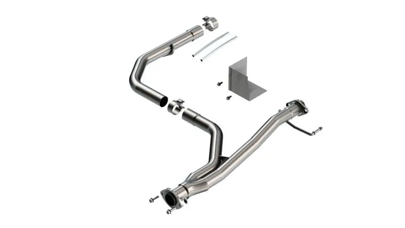 Borla 2021-2022 Toyota Tacoma 3.5L V6 T-304 Stainless Steel Y-Pipe - Brushed New Release