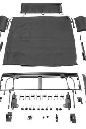 Rampage 20-22 Jeep Gladiator Trailview Fastback - Black Diamond Flash Sale