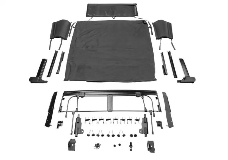 Rampage 20-22 Jeep Gladiator Trailview Fastback - Black Diamond Flash Sale