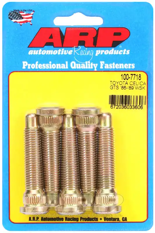ARP 86-89 Toyota Celica GTS Front Wheel Stud Kit New Arrival