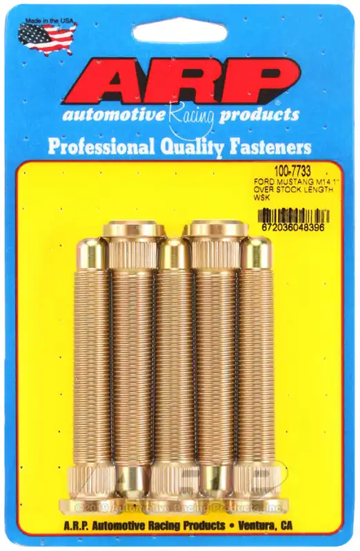 While Supplies Last ARP 2015 Ford Mustang M14 1in Over Stock Length Wheel Stud Kit