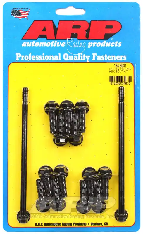 ARP LS1/LS2 Hex Oil Pan Bolt Kit Markdown