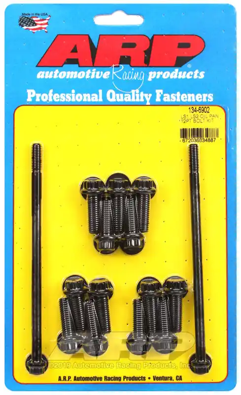 ARP LS1 LS2 12pt Oil Pan Bolt Kit Low Price