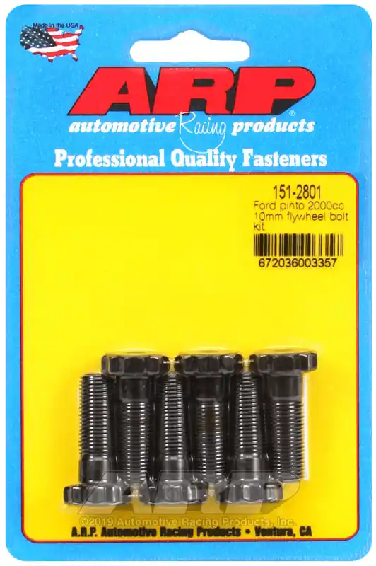 Luxury ARP Ford 2000cc Pinto M10 x 1.0 Thread Size Flywheel Bolt Kit