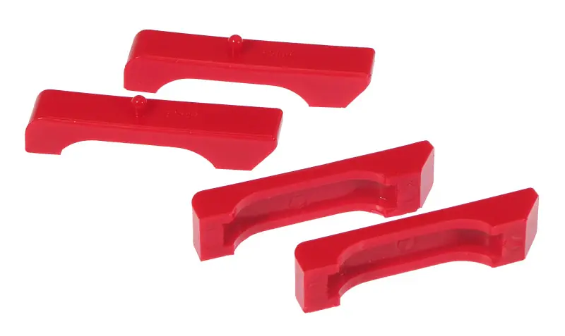 Discount Prothane 68-87 GM Small Block Radiator Insolators - Red