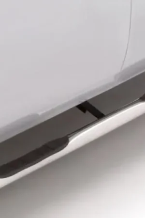 Lund 01-13 Chevy Silverado 1500 Crew Cab (Body Mount) 3in. Round Bent SS Nerf Bars - Polished Budget
