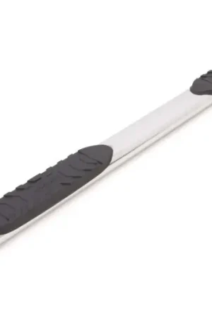 Limited Offer Lund 01-13 Chevy Silverado 1500 Crew Cab 5in. Curved Oval SS Nerf Bars - Polished