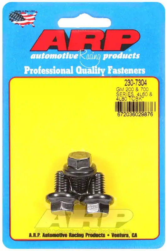 Hassle-Free Returns ARP GM 200 & 700 4L60 & 4L80 Torque Converter Bolt Kit