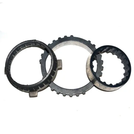 Fresh Stock USA Standard Manual Transmission WC T5 1st 2nd Synchro Ring Blocker T5 M T SYNCHRO RING W C 1-2 BLOCKER 3 PIECE SET INNER CENTER OUTER