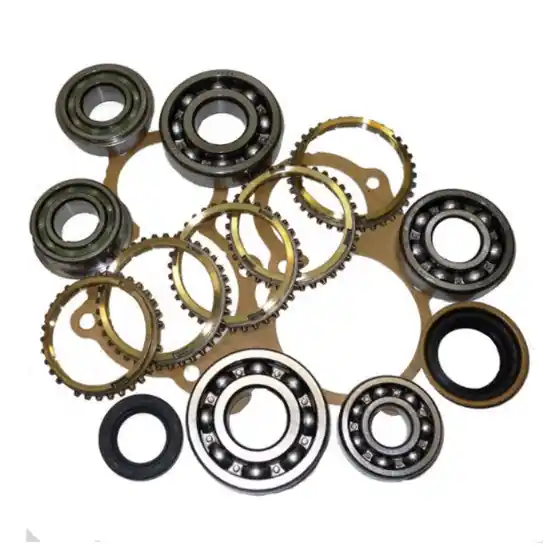 Certified ~(5 lbs. 13X11X3)~ M/T BEARING KIT 86 and UP MAZDA RX7 NON-TURBO W/SINGLE BALL FRONT CASE W/SYNCHROS .
