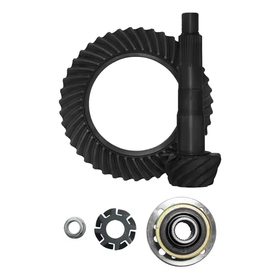 ~(14 lbs. 16X12X6)~ USA Standard Ring AND Pinion Gear Set for Toyota 8IN High Pinion in Reverse 5.29 Ratio with Yoke Kit Markdown
