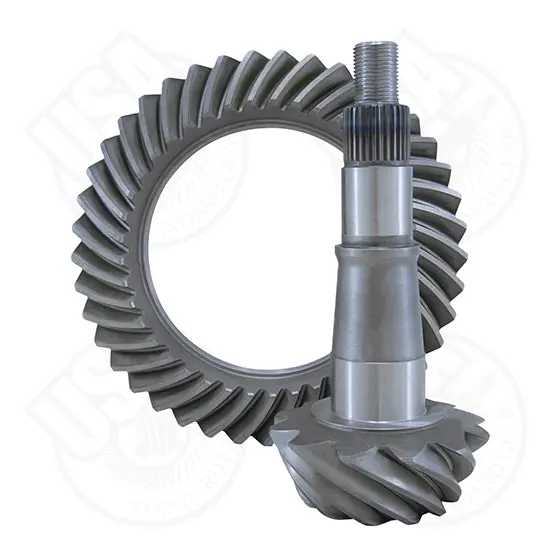~(21 lbs. 16X12X6)~ USA Standard Ring and Pinion gear set for GM 9.5IN in a 4.11 ratio Hot Deal
