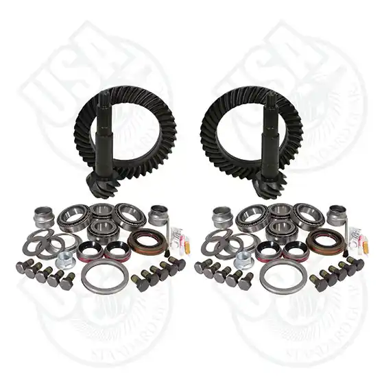 Free Delivery USA Standard Gear Install Kit Package for Jeep JK Rubicon 4.11 ratio JK RUBICON GEAR KIT PACKAGE 4.11 USA STANDARD GEAR