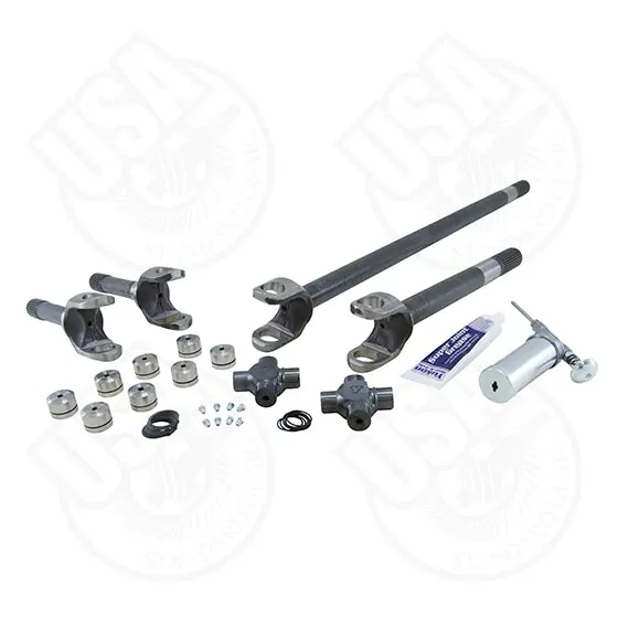 Reduced Price USA Standard 4340 Chrome-Moly replacement axle kit for ft72-ft81 Jeep CJ Dana 30 27 spline w/Super Joints