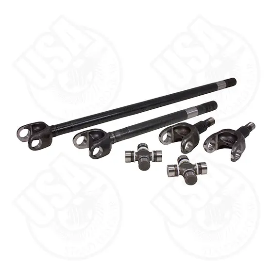 Handmade USA Standard 4340 Chrome-Moly replacement axle kit for ft74-ft79 Jeep Wagoneer Dana 44 w/Drum Brakes