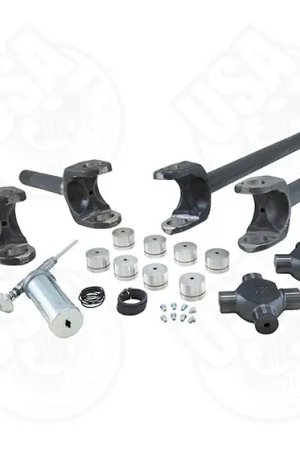 While Supplies Last USA Standard 4340 Chrome-Moly replacement axle kit for ft78-ft79 Ford 60 front 35 spline w/Super Joints