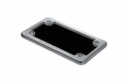 Fresh Stock ~(1 lbs. 14X8X2)~ Silver Accessory Billet Plate Frames