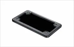 ~(1 lbs. 14X8X2)~ Black Accessory Billet Plate Frames Direct From Manufacturer