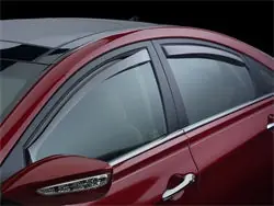 ~(5 lbs. 47X13X2)~ Light Smoke FrontANDRear Side Window Deflectors Infiniti Q70 2014 - 2015 Fits Long Wheelbase models Fan Favorite
