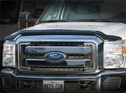 ~(9 lbs. 70X12X12)~ Dark Smoke Stone AND Bug Deflector GMC Sierra HD 2011 + Big Sale