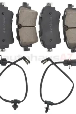 Professional Grade Akebono Euro 8W0698451BG, EUR1898A Brake Pad Set; Rear - Audi