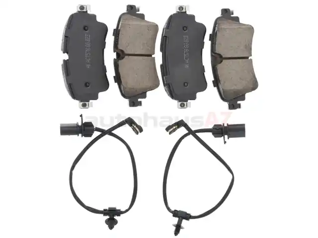 Professional Grade Akebono Euro 8W0698451BG, EUR1898A Brake Pad Set; Rear - Audi