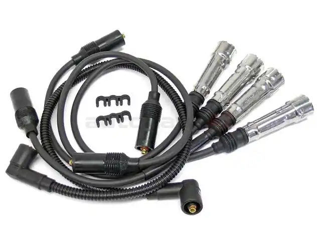 Professional Grade Karlyn-STI 200998031BBR, 324 Spark Plug Wire Set; 5K Ohm; Shielded - Audi, VW