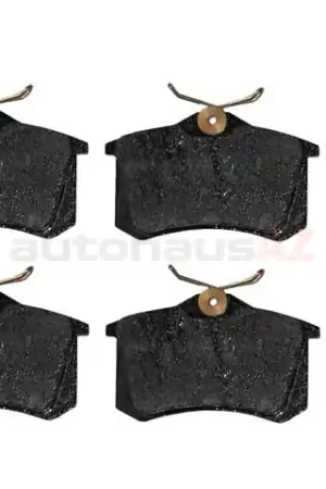 Authentic Pagid 1H0698451F, 355018111 Brake Pad Set; Rear; Mexico OE Compound - Audi, VW