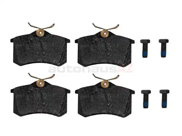 Authentic Pagid 1H0698451F, 355018111 Brake Pad Set; Rear; Mexico OE Compound - Audi, VW