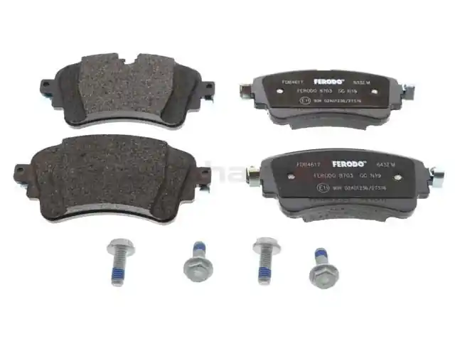 Ferodo 8W0698451BE, FDB4617 Brake Pad Set; Rear - Audi Direct From Manufacturer
