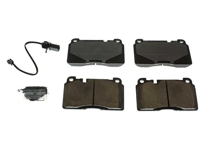 Money Back Guarantee Akebono Euro 8R0698151L, EUR1663 Brake Pad Set; Front - Audi
