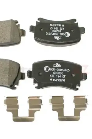 ATE 1K0698451K, 602880 Brake Pad Set; Rear - Audi, VW Next Day Delivery
